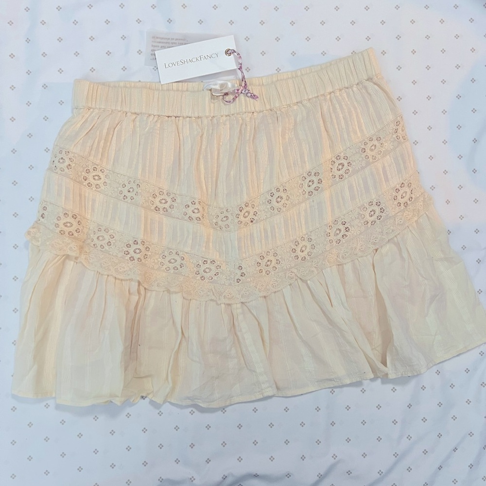 LoveShackFancy skirt